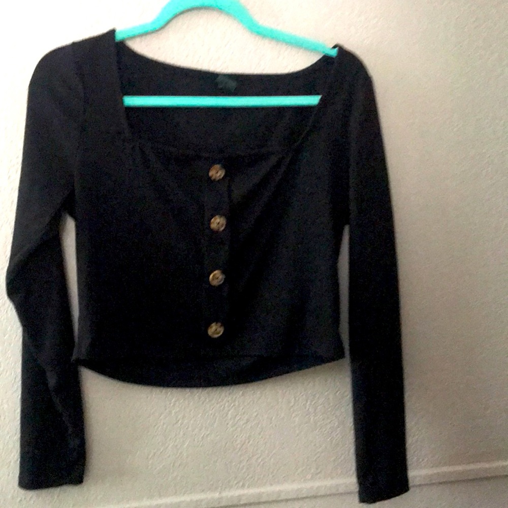 Wild fable square cut crop top